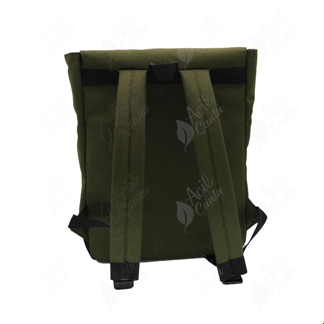 kanvas sırt çantası