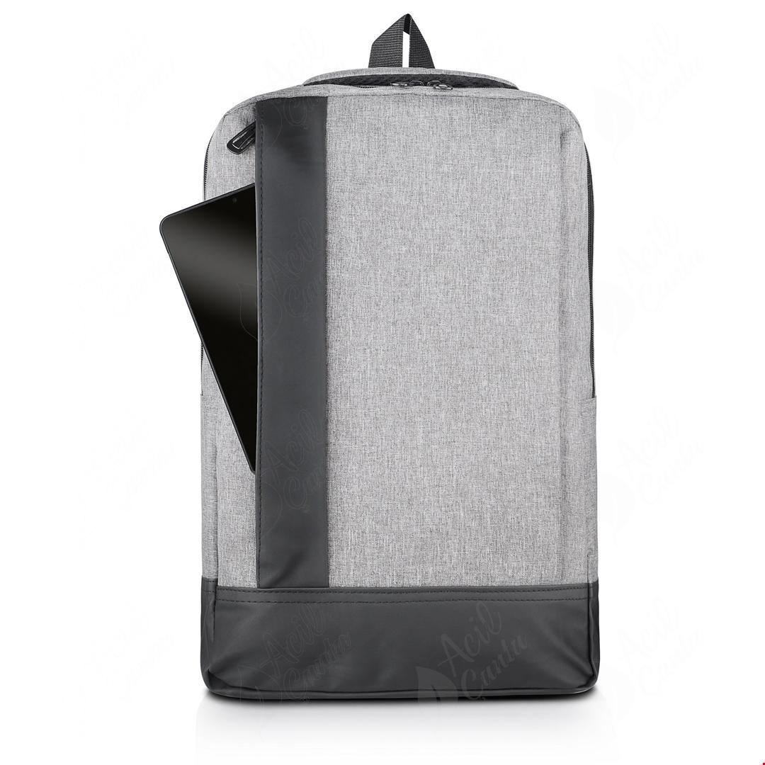 Promosyon sırt çantası gri 2