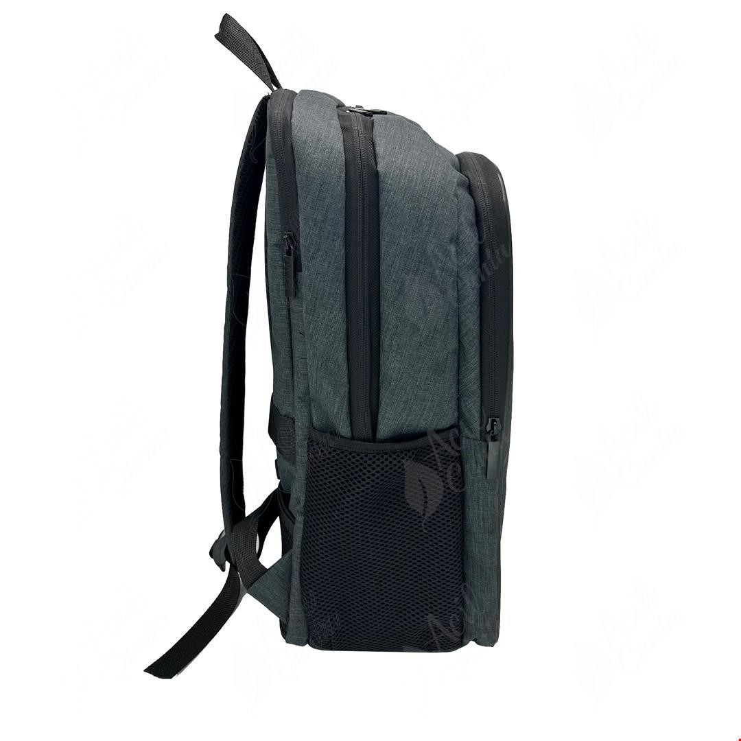 A3022 Siyah Keten Sırt Çantası