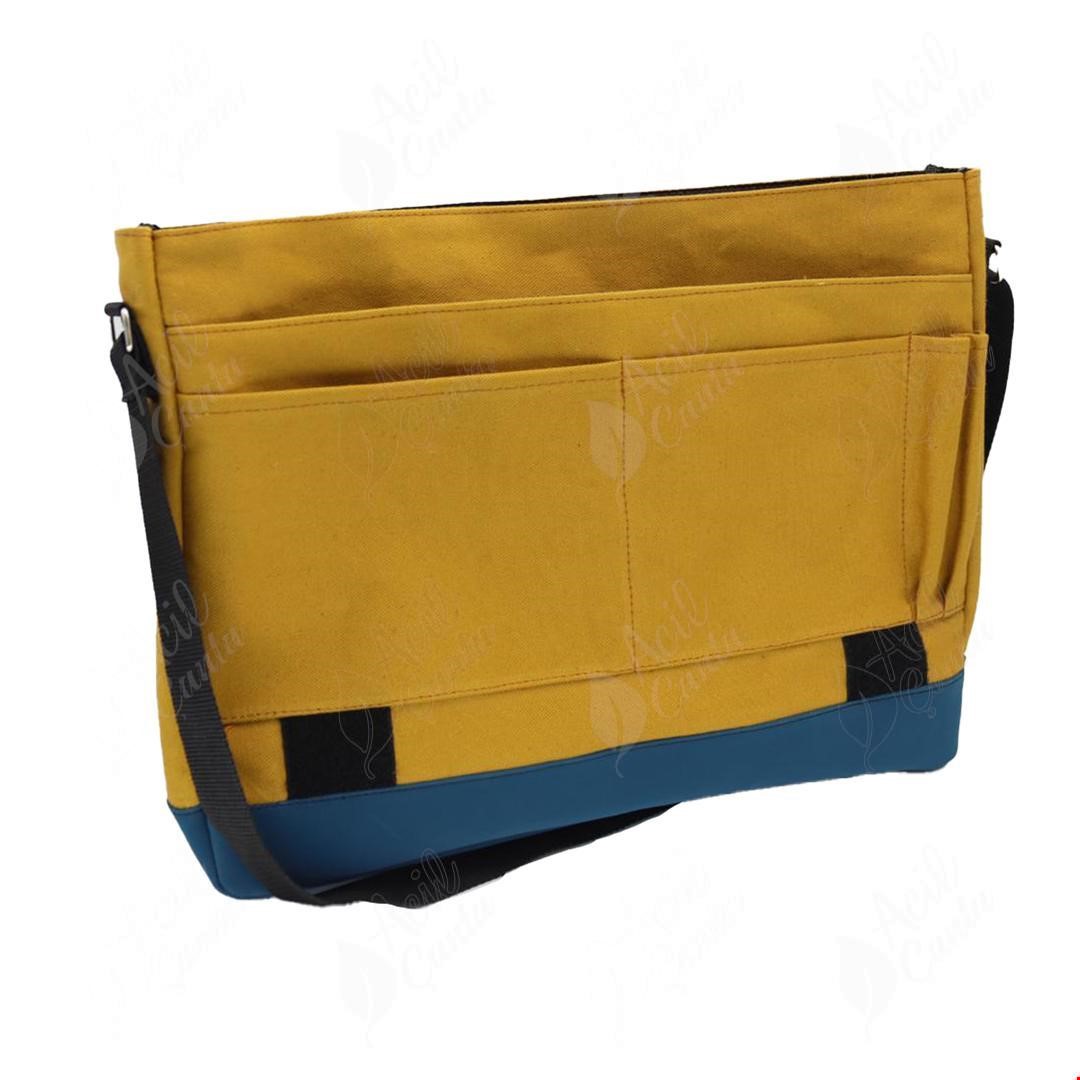 Kanvas Laptop Çantası