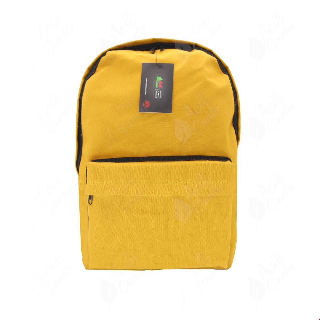 Hardal Kanvas Sirt Çantasi