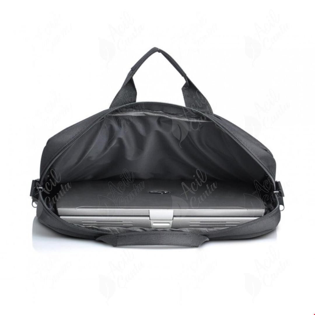 Laptop Çantası Siyah Kumaş