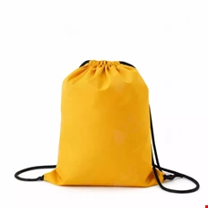 İpli Büzgülü Çanta Sarı